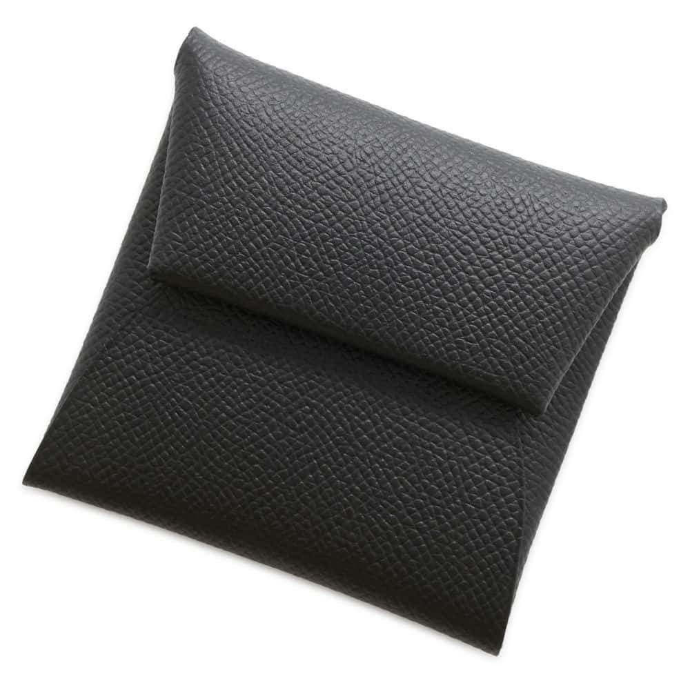 Hermes Bastia Epson Coin Case Black